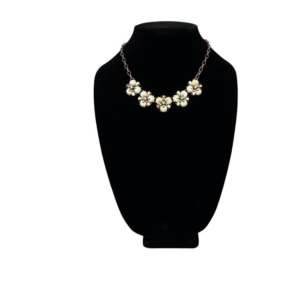 Floral Stone Necklace